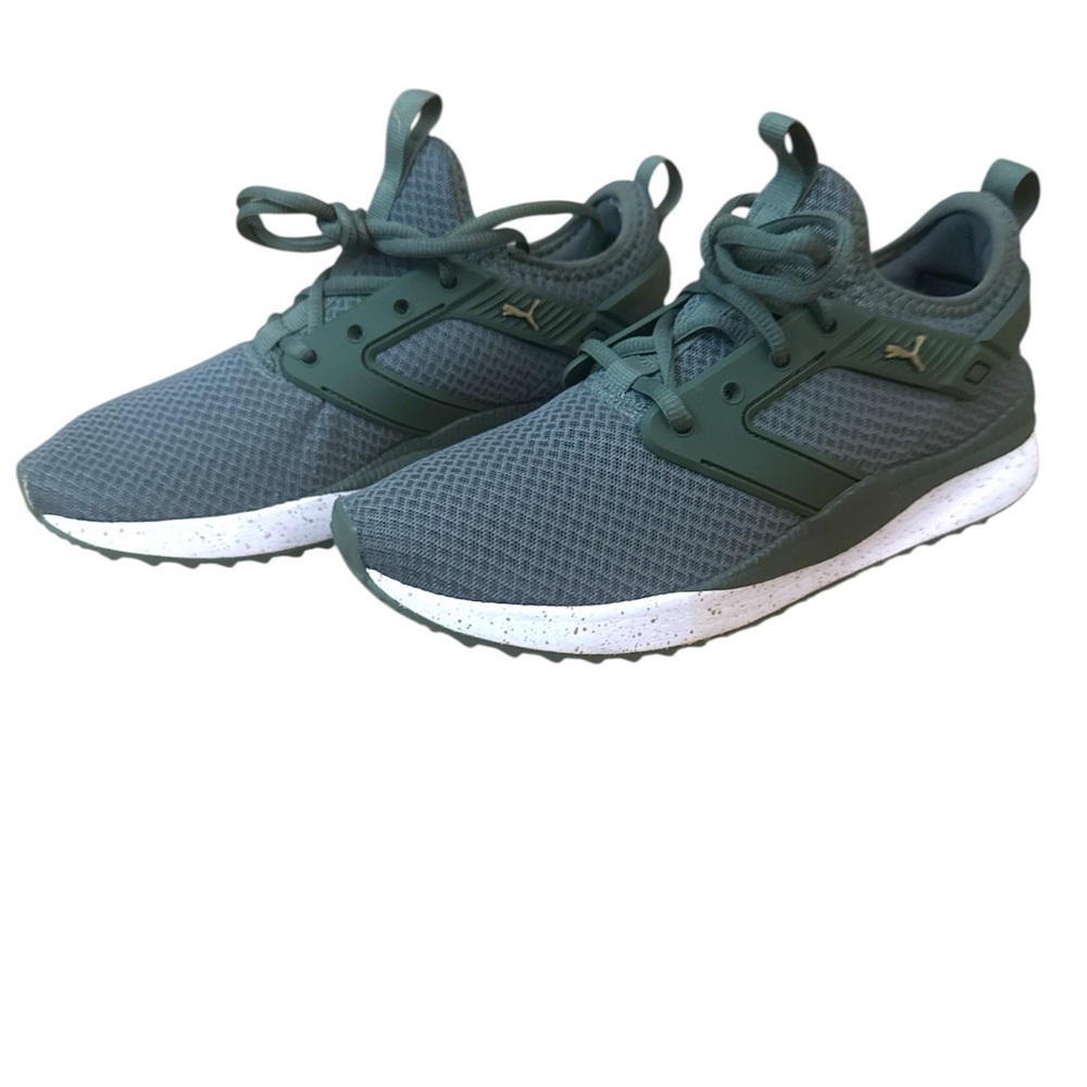 Puma Pacer Net Green Sneakers for Women Size 8